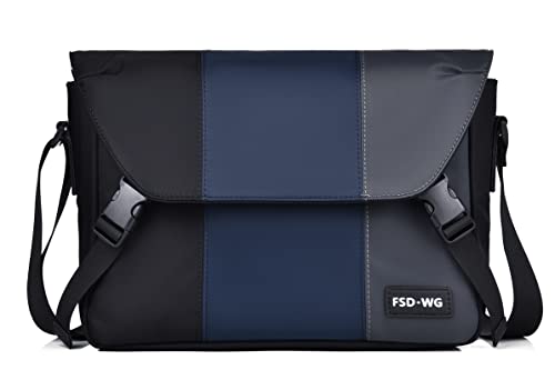 FSDWG ショルダーバッグ ワンショルダー メッセンジャーバッグ 斜め掛け 肩がけバッグ 防水 2way 通勤 通学 旅行 アウトドア