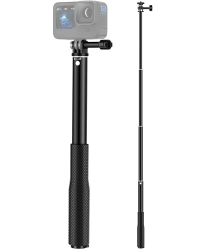 楽天市場】【送料無料】GoPro用 防水自撮り棒, 92cm 延長ポール 調節