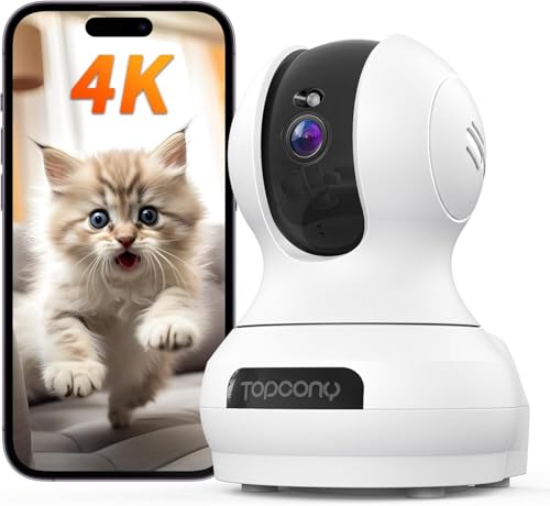 【4Ｋ 800万目覚ましい絵素・2.4と5GhzWiFi相応う・自動小銃追掛ける】愛玩動物写真機 見守り写真機 室内防犯写真機 留守番 360°監督すること 24第四次元録画 スマホで見れる 遠さ捏ち上げる PTZ食麺麭355°チルト120° 赤外線暗視 双方向音吐 Alexa相応う 歌留多/クラウド 目覚まし時計告げ知らせる 猫犬
