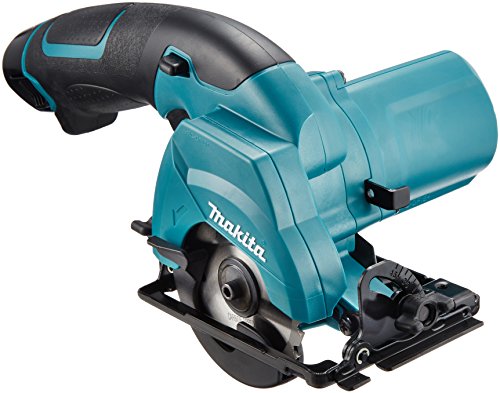 マキタ 申し受ける式マルノコ10.8V差込式バッテリ用 刃径85粍/切込25.5粍 1.3Ahバッテリ申し受ける器付 HS300DW