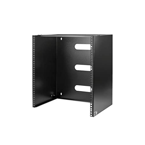 StarTech.com スチール写真製ラックマウントブラケット(19in/12U/奥ぶかさ12in) 網状組織/仕合わせマウント設備相応う WALLMNT12