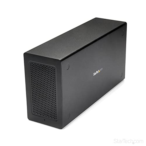 StarTech.com Thunderbolt 3接続PCIe外付けケース DisplayPort用モニターポート PCIe x16 TB31PCIEX16