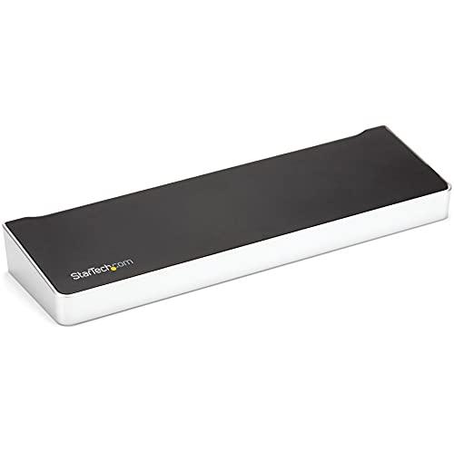 StarTech.com 縛ステイション／USB Type-C （USB 3.1）\u0026 USB-A ／トリプル管する／4K DisplayPort \u0026 HDMI／60W USB PD／4x USB-A、1x USB-Cこしき／GbE／USB Type-Cこしき／Windows \u0026 MacBook Pro DK30CH2DPPD