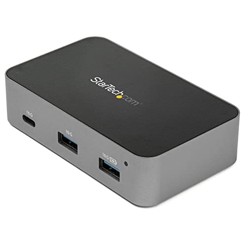 StarTech.com USBハブ/USB 3.1/USB-C - 3xA+1xC/ACアダプター付属/1mケーブル