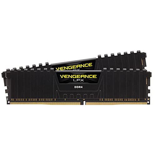 Corsair DDR4-3200MHz デスクトップPC用 メモリ VENGANCE RGBシリーズ 16GB [8GB×2枚] ブラック CMK16GX4M2E3200C16