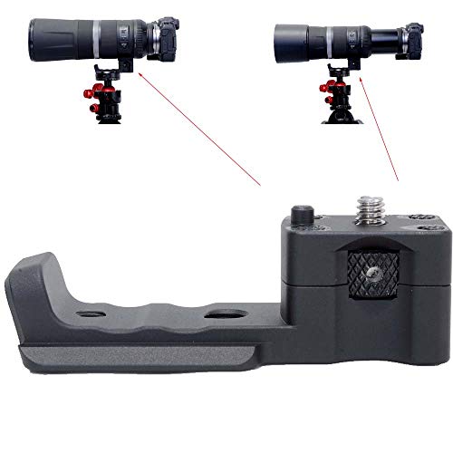 iShoot CNC金属レンズサポート襟 スタンド、カメラリング式三脚座足、 三脚マウントリング フット、レンズブラケット襟ベース、三脚ソケット足, キヤノンCanon RF 600mm F11 IS STM & Canon RF 800mm F11 IS STMと互換性があります,