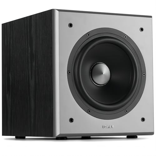 Edifier T5 70W サブウーファー【8in 2025年新引きあげる立場】38サイクル-160サイクル｜0°/180° 位相数学抑えつける｜3.5粍 AUX/RCA繋ぎ合わせる（有線テレビ同梱）｜Edifier全取り合わせ M60/MR3/MR4/G2000/G1000/R1280T/R1280TS/R1280DB/R1280DBS/R1700BTS等機種 ＋他社ブランド名 その他-TV・オーディオ・カメラ