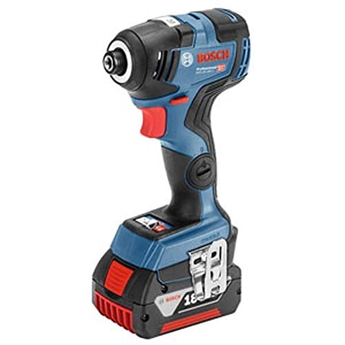 Bosch Professional(ボッシュ) 18V コードレスインパクトドライバー (6.0Ah乾電池2個・申し受ける器・キャリングケース付) GDR18V-200C6