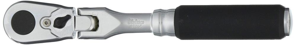 山下工業研究所 コーケン Z-EAL 3/8(9.5mm)SQ. 首振りラチェットハンドル 全長178mm 3726Z