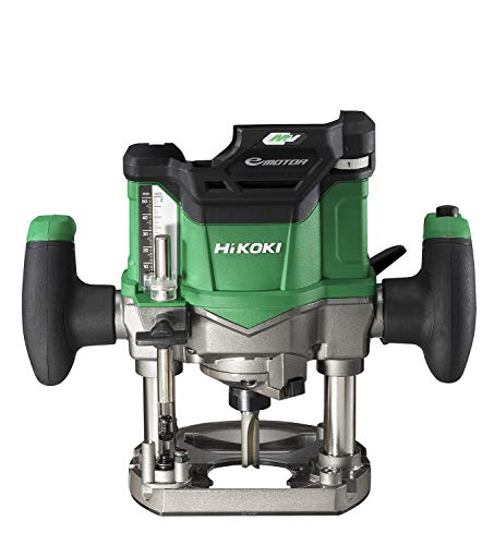 HiKOKI(ハイコーキ) 36V 充電式ルーター トリマ 軸径6・8・12mm 蓄電池・充電器・システムケース4 6mm軸取付用チャックスリーブ別売 M3612DA(NN)