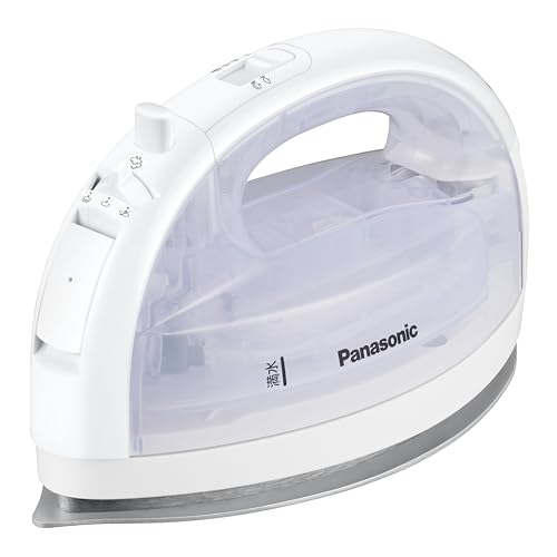 パナソニック(Panasonic) 【2023最新型 コードレス】パナソニック コードレス水蒸気 W上端鉄 しろがね色チタン厚地の外套 除菌 白いこと カルル NI-WL408-W