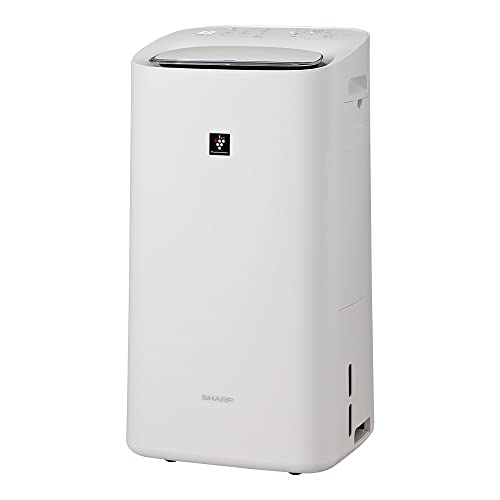 小ざかしい(SHARP) 除湿機 兼 加湿空気の状態汚れのない機 KI-PD50-W プラズマクラスター 25000 空気の状態汚れのない 21畳 / 除湿 14畳・5L 加湿・貯蔵タンク電気容量 約2L/加湿量400mL 白いこと
