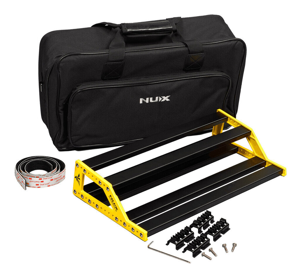 NUX NPB-M バンブルビー ペダルボード ミディアムサイズ エフェクターボード Bumblebee Pedalboard Medium【送料無料】｜さくら山楽器