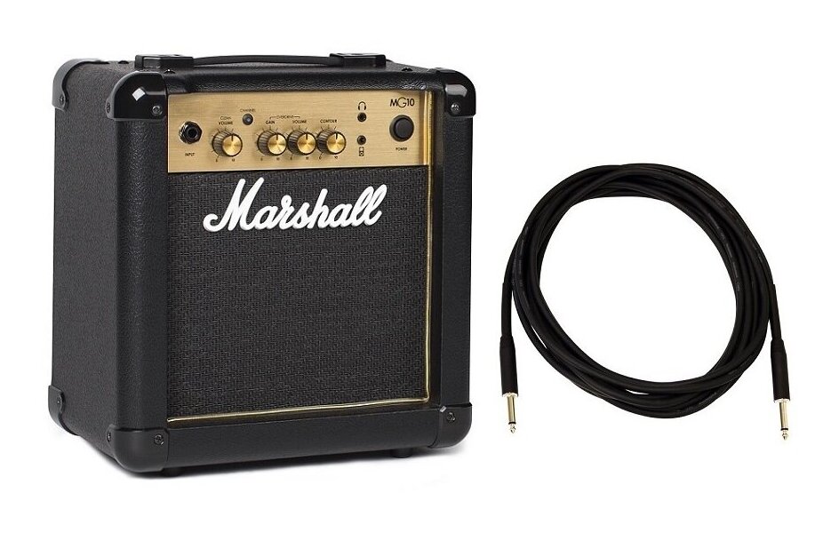 MG10 GOLD マーシャル ギターアンプ 純正フットスイッチ付属】 Marshall MG50FX ギターアンプ コンボ