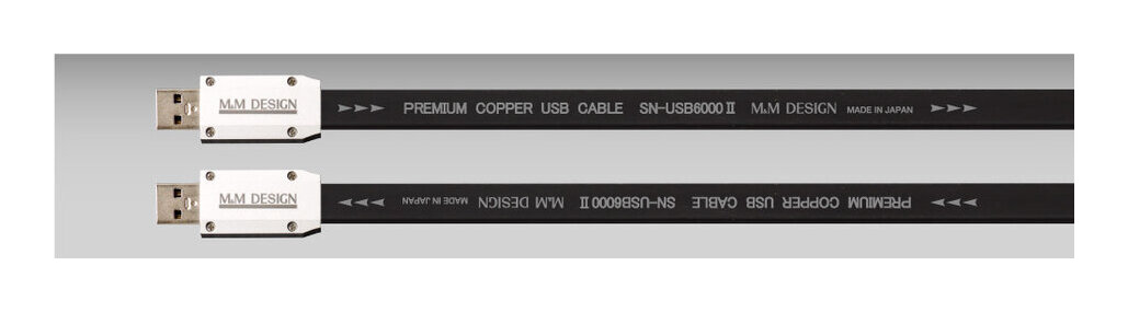 M\u0026M DESIGN SN-USB6000 II A-A/2.0m USB有線テレビ【貨物輸送無料】【通貨価値取り替えっこ不可】