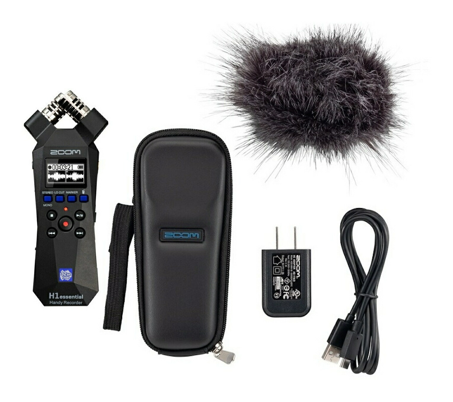 ZOOM ( ズーム ) H1essential ハンディレコーダー zoom-h1es-02.jpg