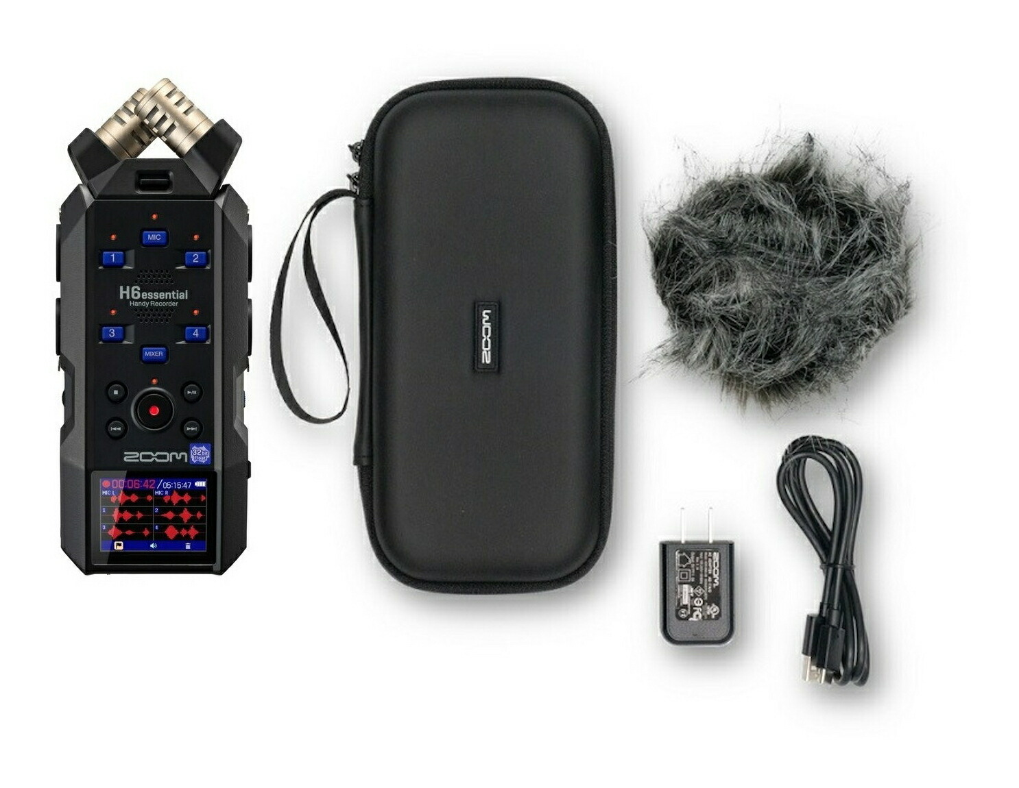 楽天市場】【送料込】ZOOM H6essential(専用アクセサリパック/APH-6e付