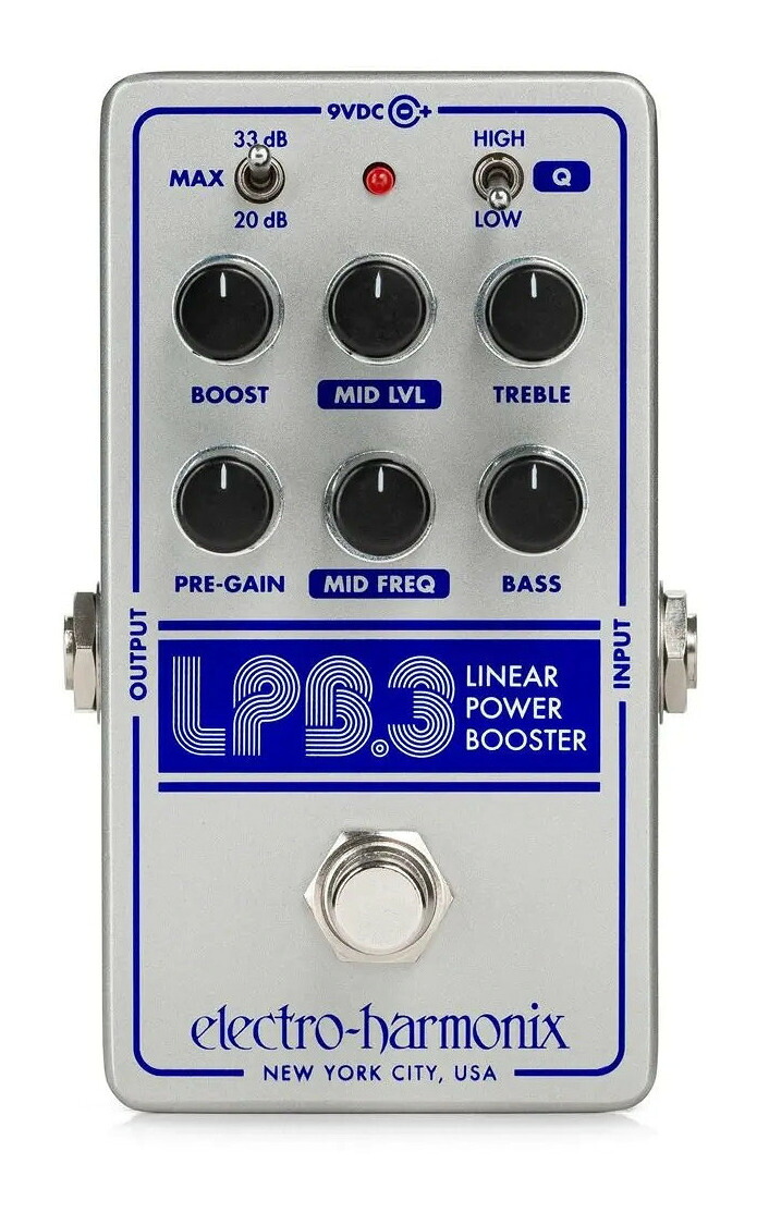 electro-harmonix LPB-3 / LINEAR POWER BOOSTER ＆ EQ ブースター＆イコライザー/国内正規品【送料無料】【ポイント5倍】｜さくら山楽器