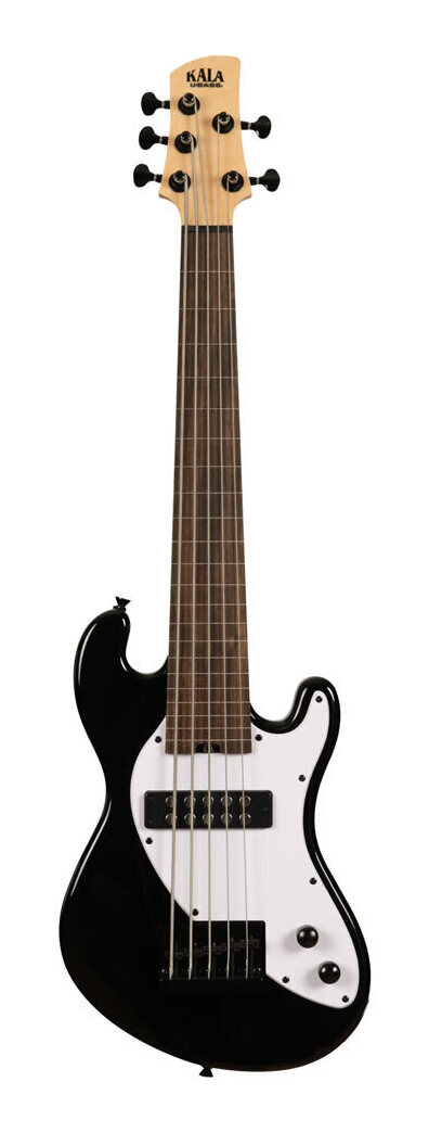 KALA UBASS-SB5-BK-FL Jet Black ソリッドボディ 5弦 フレットレス U-BASS/ギグバッグ付【送料無料】【ポイント5倍】|さくら山楽器
