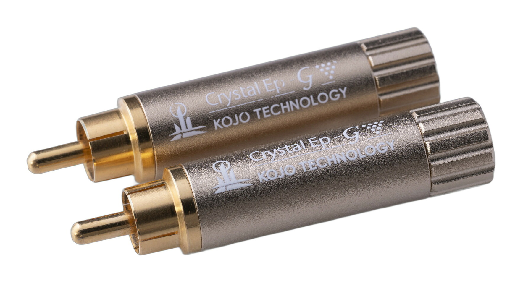 KOJO TECHNOLOGY Crystal EpR-G×2 (2個書き割り) RCA繋ぎ 繋ぎ型 突っ支い棒型 想い浮かべる地びた【貨物輸送無料】