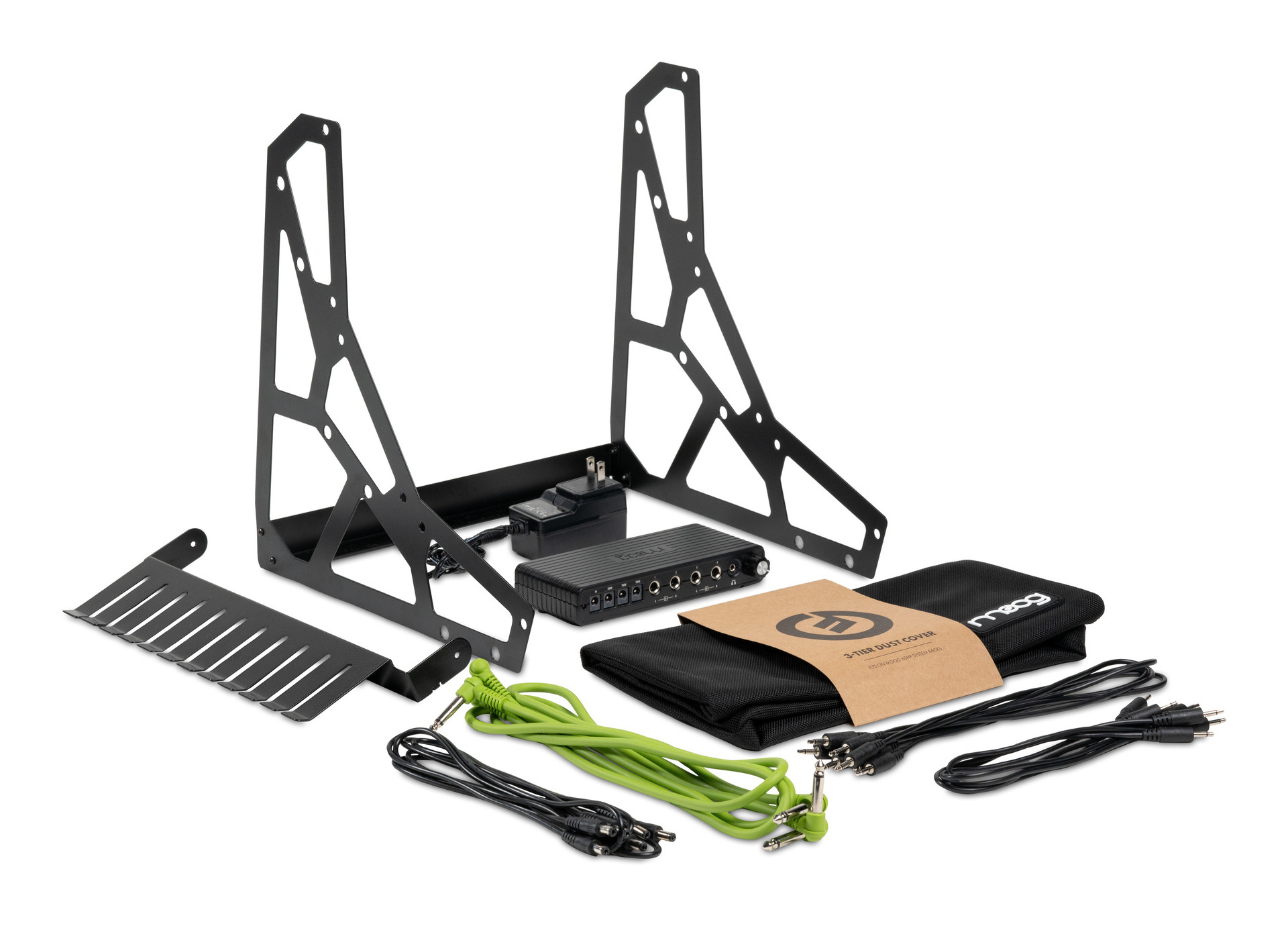 Moog 2Tierラック＋ミキサー アナログシンセサイザー用アクセサリー