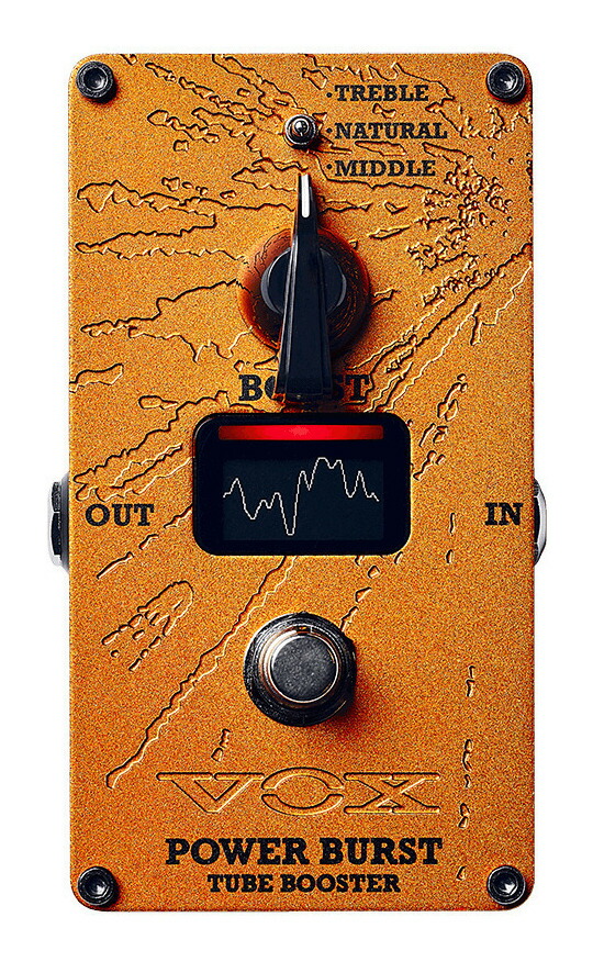 楽天市場】ギターエフェクター ブースター VOX Power Burst VE