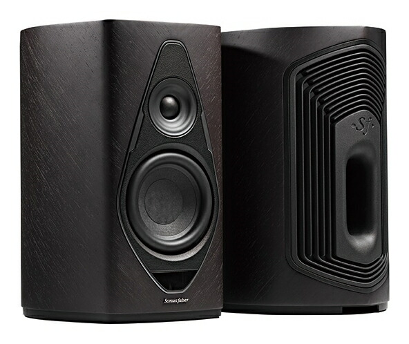 Sonus Faber DUETTO GRAPHITE(ペア) 2ウェイ 2スピーカー バスレフ方式 ワイヤレス スピーカー ソナス ファベール【送料無料】【代金引換不可】