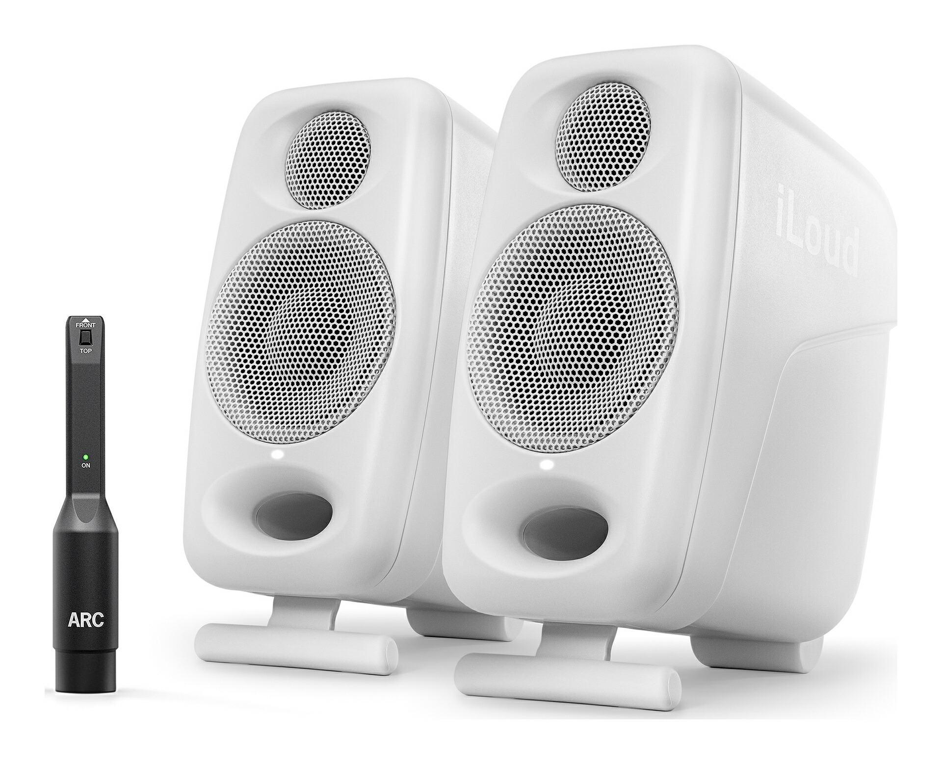 美品 IK Multimedia iLoud Micro Monitors 白 IK MULTIMEDIA ( アイケーマルチメディア ) iLoud Micro Monitor