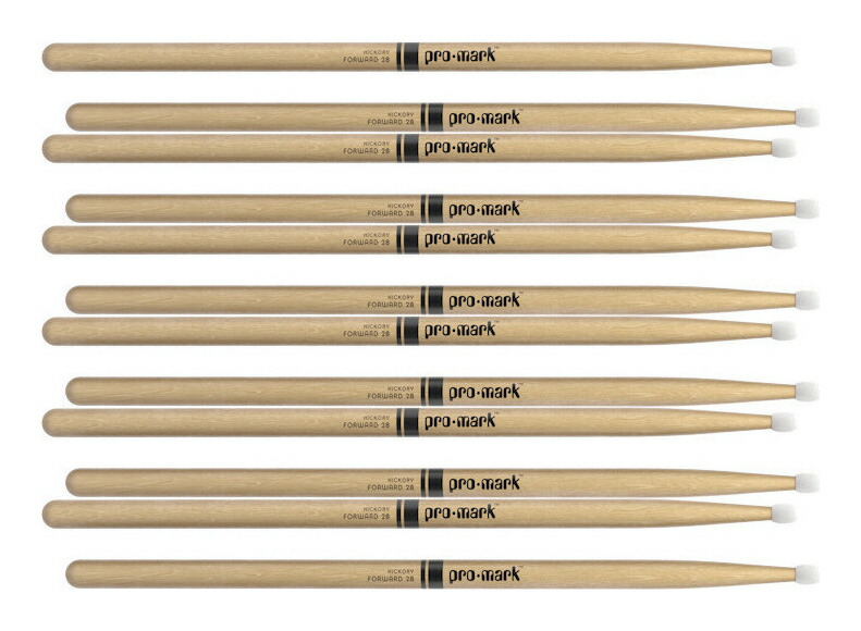 【6ペア】プロマーク ProMark TX2BN ヒッコリー ナイロンチップ ドラムスティック【送料無料】【ポイント5倍】 10,914円