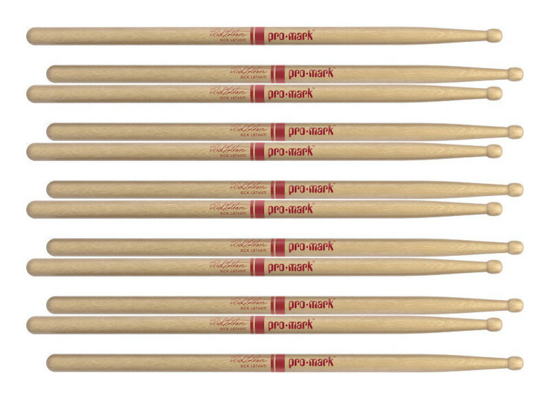 【6ペア】プロマーク ProMark TX717W ヒッコリー Rick Latham ウッドチップ ドラムスティック【送料無料】【ポイント5倍】