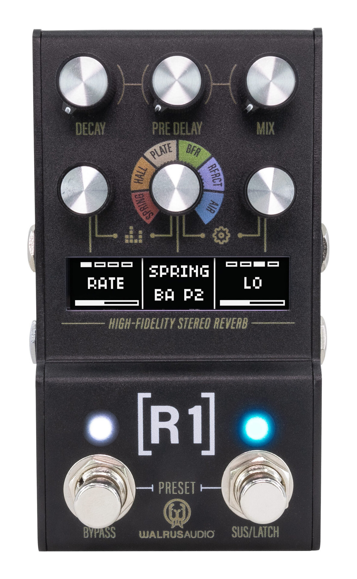 楽天市場】WALRUS AUDIO MAKO Series: R1 High-Fidelity Stereo Reverb