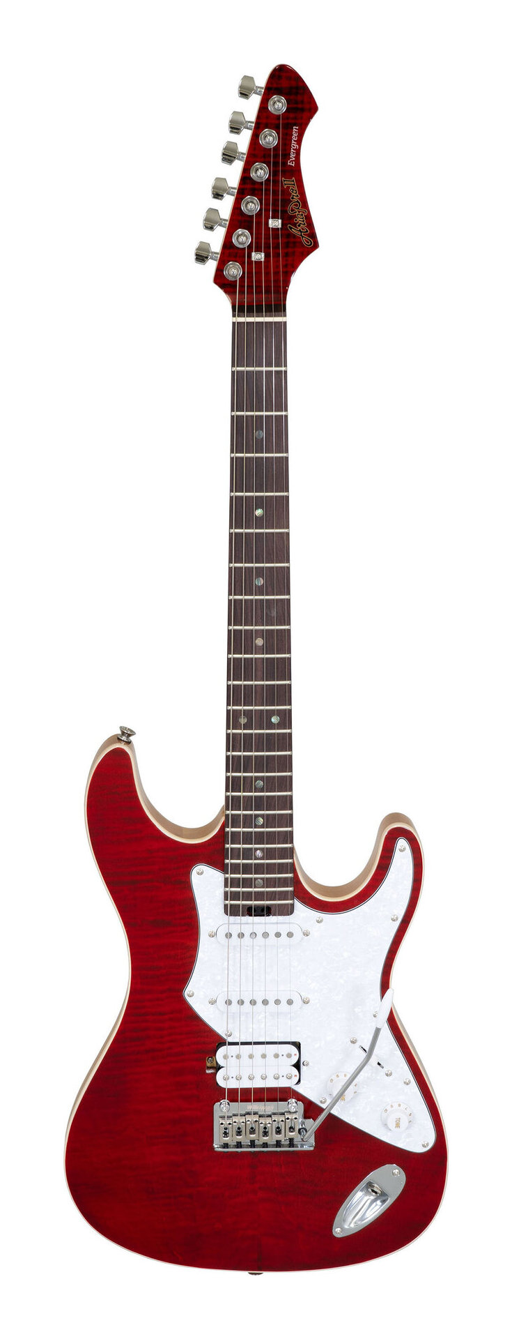 Aria ProII 714-AE200 SR (See-through Red) エレキギター/ギグバッグ付【送料無料】【ポイント5倍】|さくら山楽器