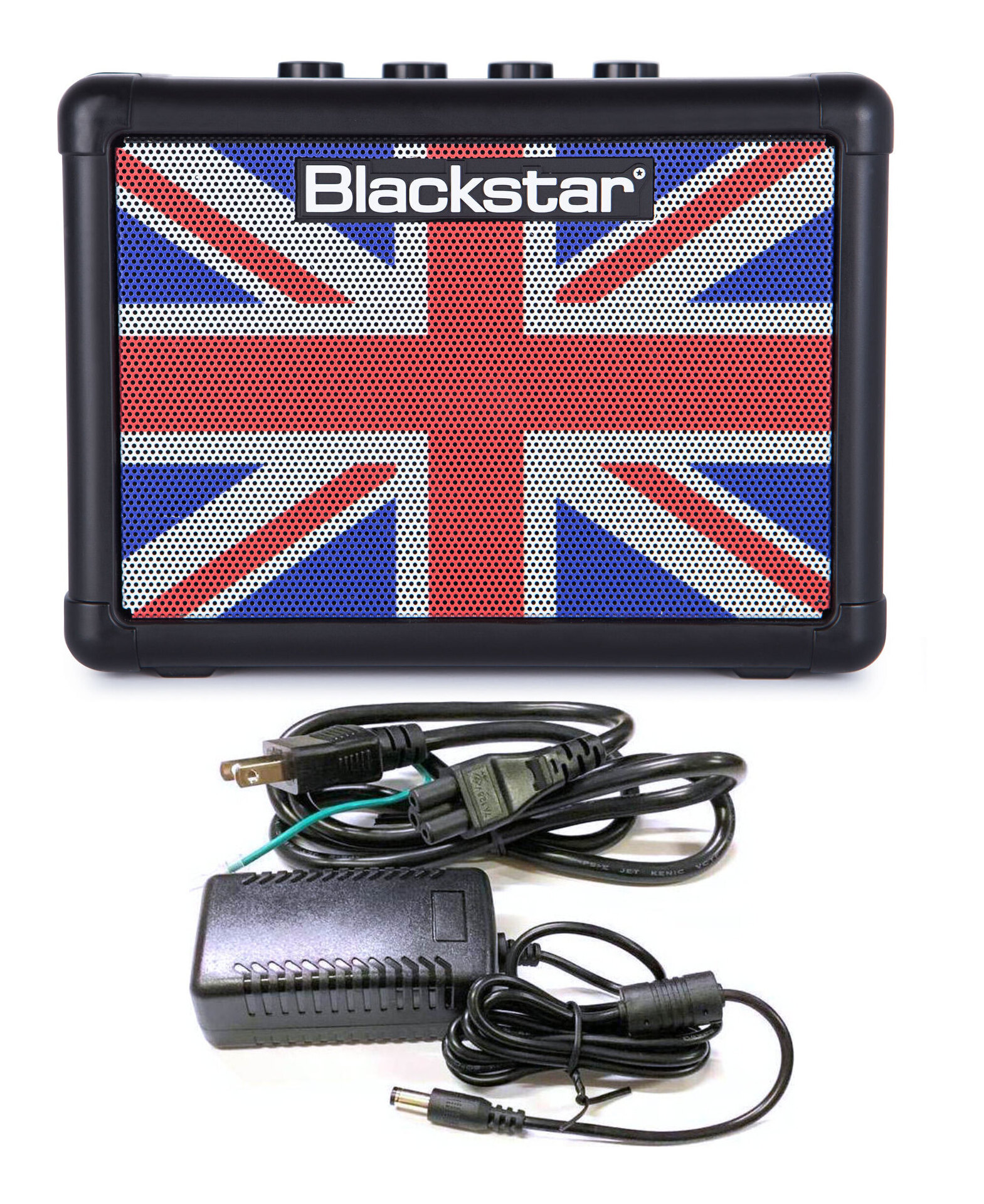 Blackstar FLY3 UNION FLAG BLACK + FLY-PSU ユニオン・ジャック ミニ・ギターアンプ/限定モデル/純正アダプター付【送料無料】