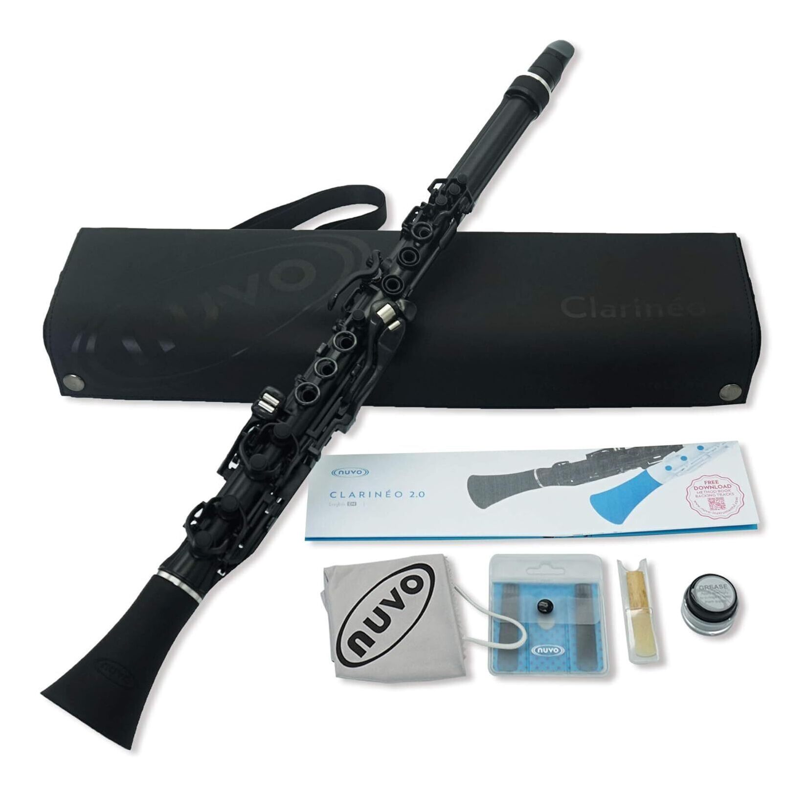 NUVO N120CLBK Clarineo ブラック/ブラック クラリネオ プラスティック製 管楽器【送料無料】