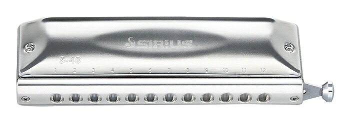 SUZUKI S-48S スズキ 鈴木楽器 クロマチック ハーモニカ シリウス【送料無料】｜さくら山楽器