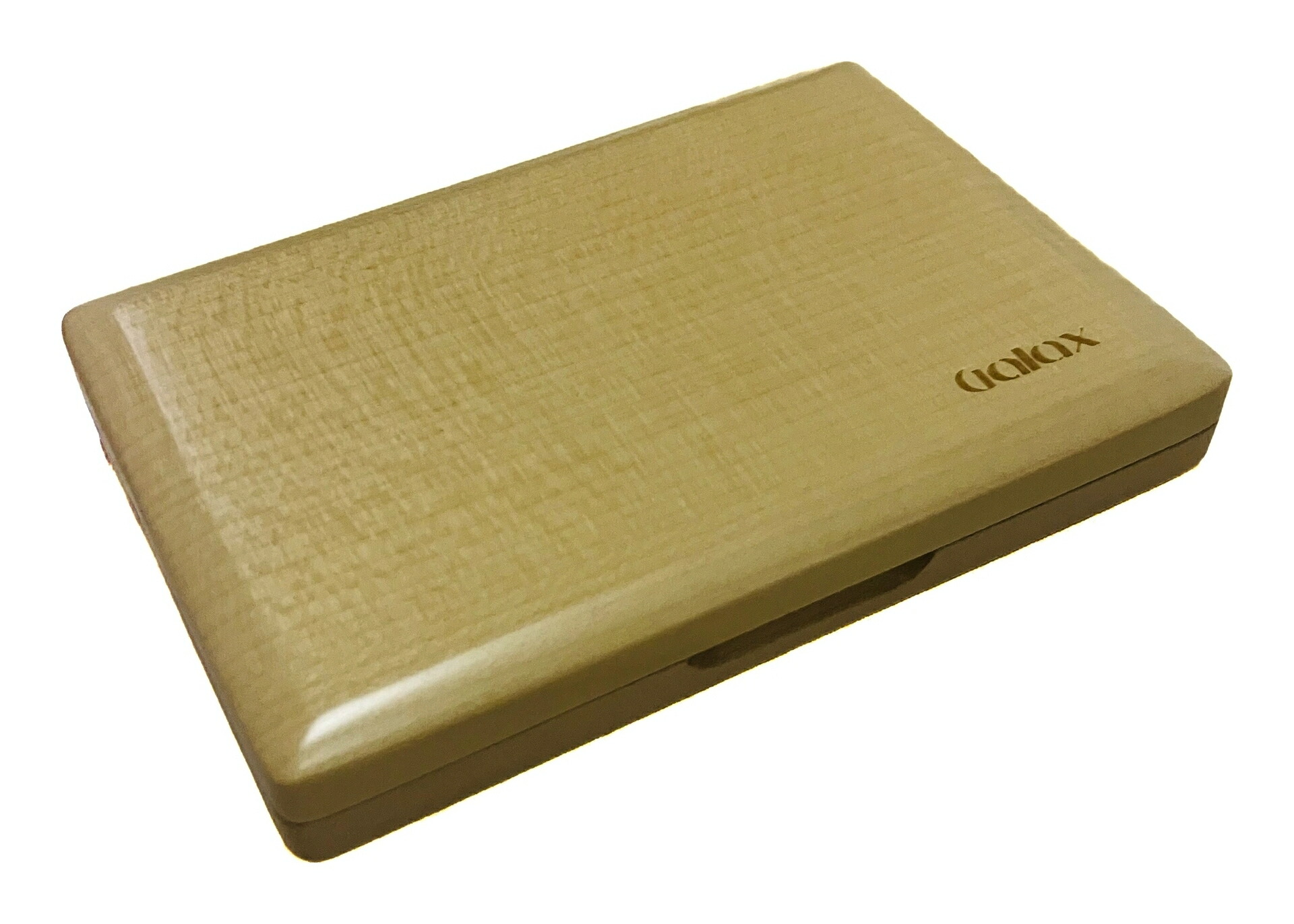 GALAX GC-N ギャラックス B♭クラリネット / アルトサクソフォン用 木製(メイプル)ナチュラル リードケース【メール便発送・全国送料無料・代金引換不可】【ポイント5倍】