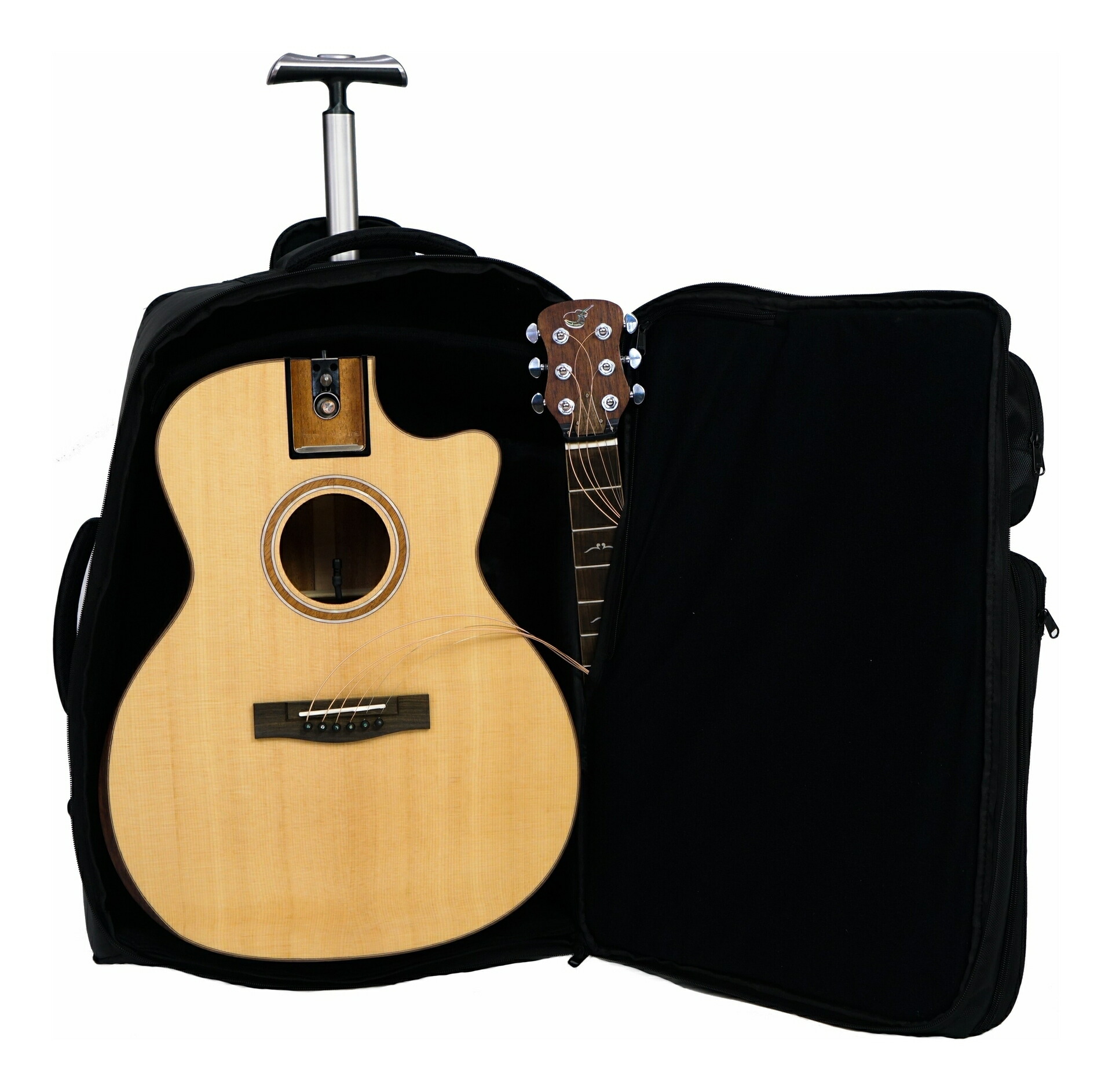 Journey Instruments FF422CN ナローネック トラベル・アコースティックギター シトカスプルース/パーフェロー ネック取り外し コンパクトに収納可能なトラベルギター ピックアップ搭載【送料無料】
