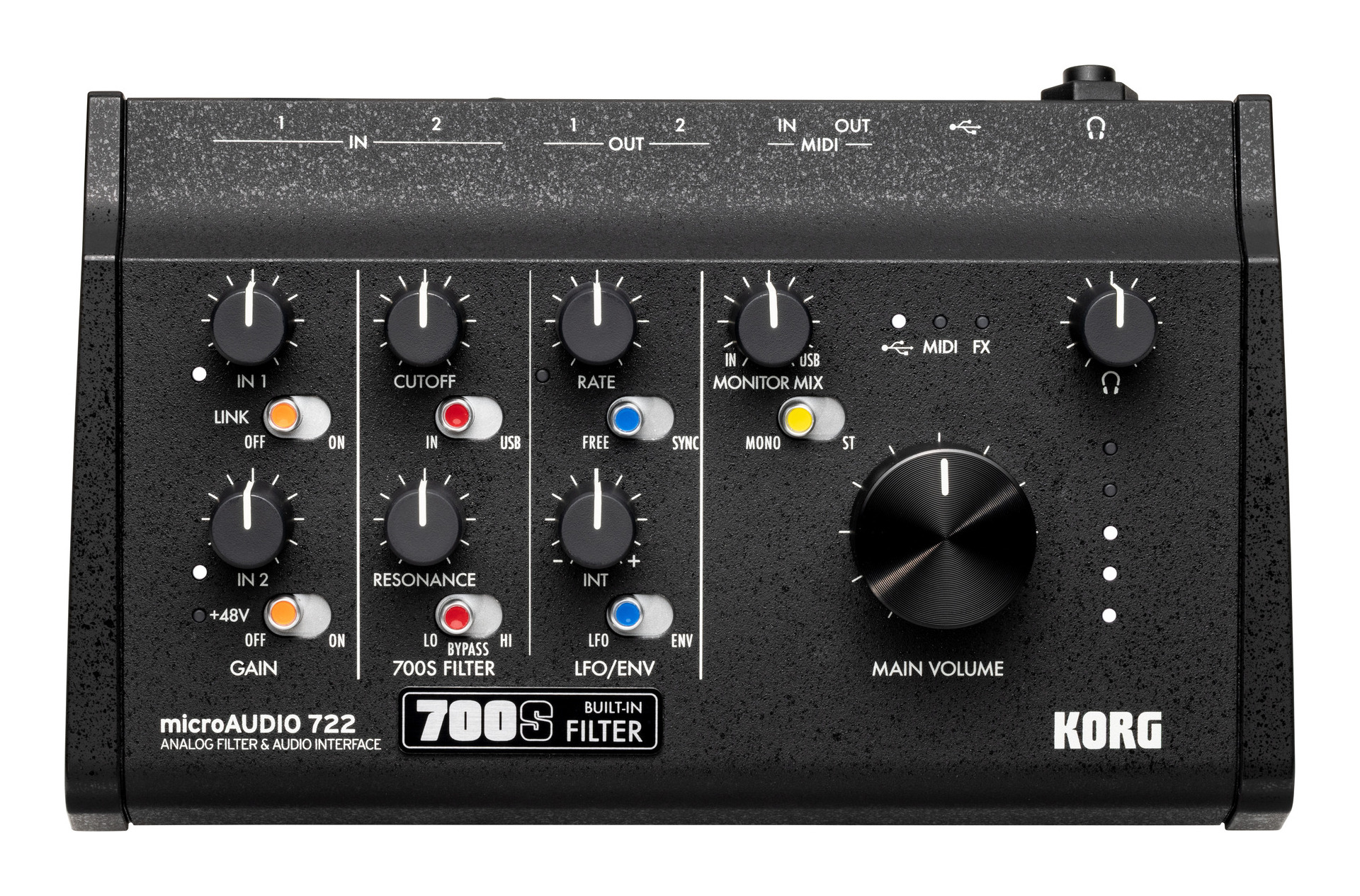 KORG microAudio722 コルグ アナログフィルター搭載 オーディオ インターフェース【送料無料】 23,126円