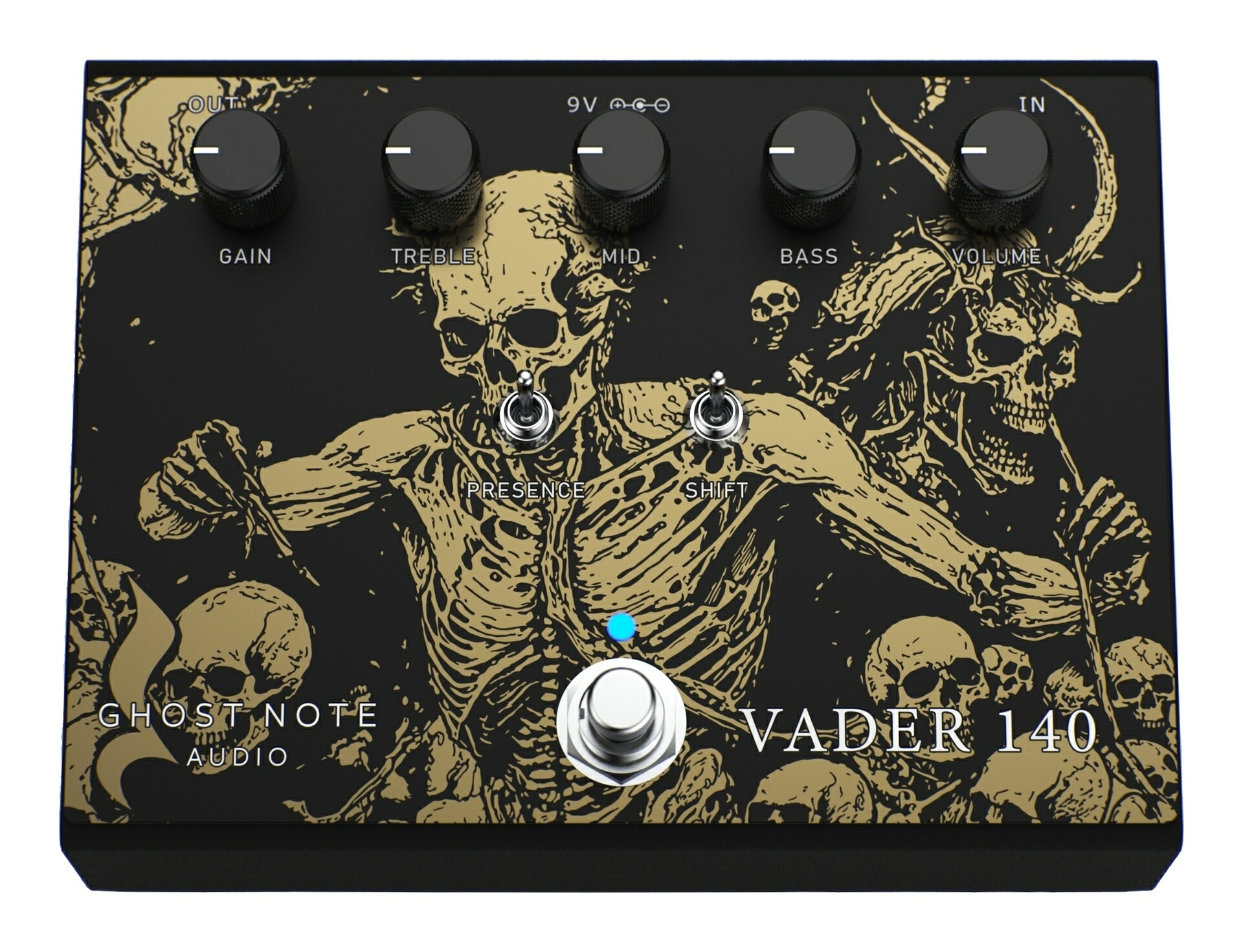 【ご予約商品:4/24発売】Ghost Note Audio Vader 140 ゴーストノート オーディオ ハイゲイン ディストーション/プリアンプ【送料無料】