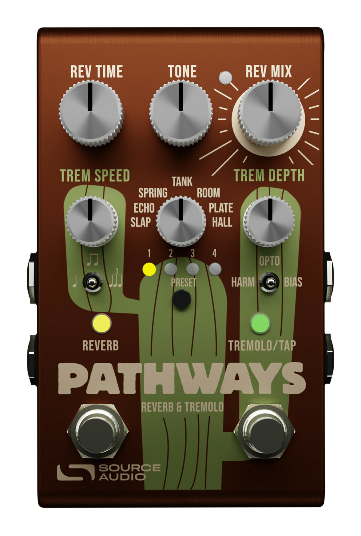 SOURCE AUDIO SA281 PATHWAYS リバーブ + トレモロ【送料無料】【ポイント5倍】