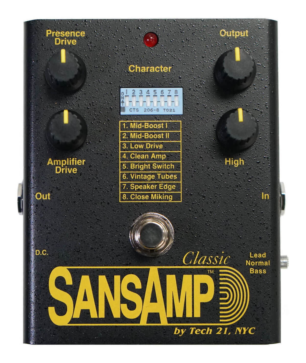 TECH21 SA1 Sans Amp Classic プリアンプ/アンプシミュレーター【送料無料】