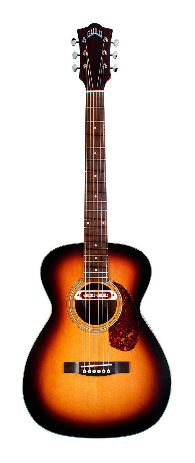 Guild M-240E TROUBADOUR VINTAGE SUNBURST ギルド エレクトリック アコースティックギター エレアコ【送料無料】｜さくら山楽器