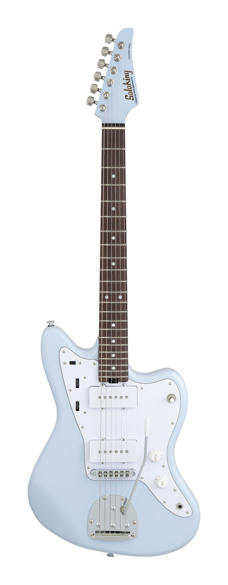 Soloking JM-40 Classic FDSNBL Faded Sonic Blue ソロキング ジャズマスタータイプ エレキギター/ギグバッグ付【送料無料】｜さくら山楽器 51,744円