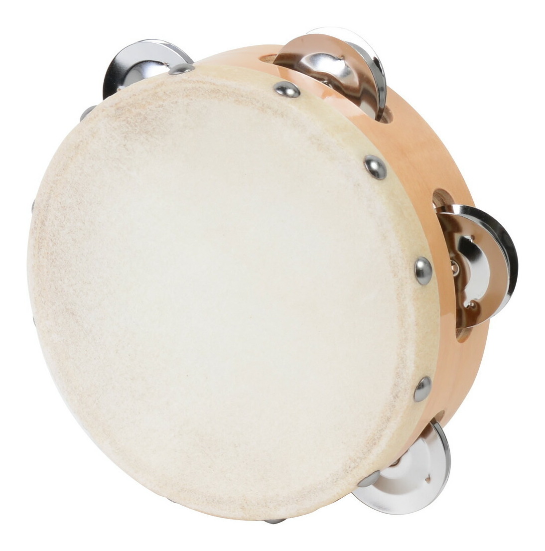 楽天市場】タンバリン KC TCS-21/7 木製 タンブリン 21センチ 本牛皮