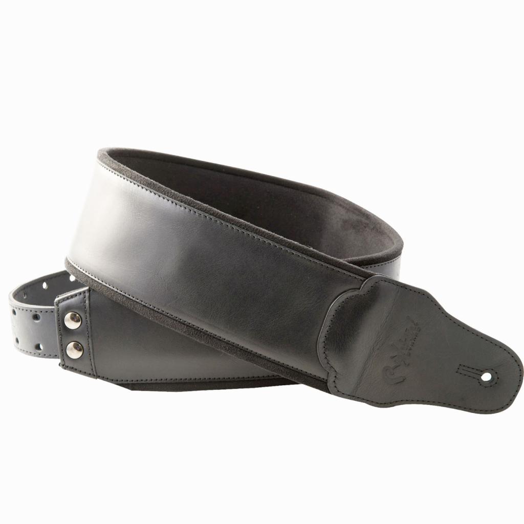 RightOn! STRAPS SMOOTH Black【送料無料】【ポイント5倍】｜さくら山楽器
