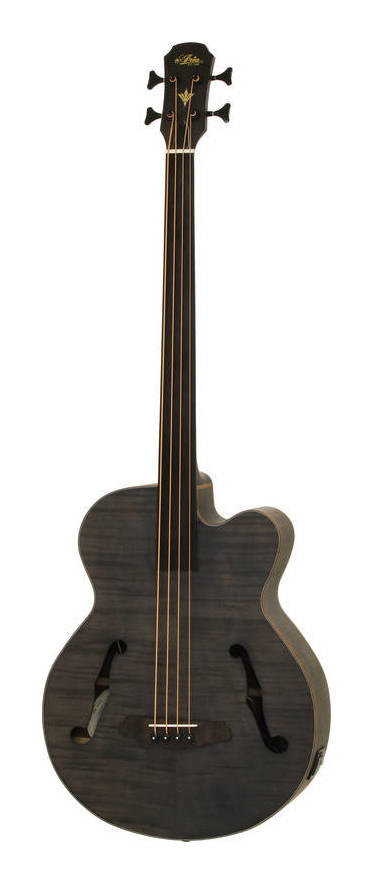 ARIA FEB-F2/FL STBK(Stained Black) エレクトリック アコースティック フレットレス ベース/ケース付【送料無料】