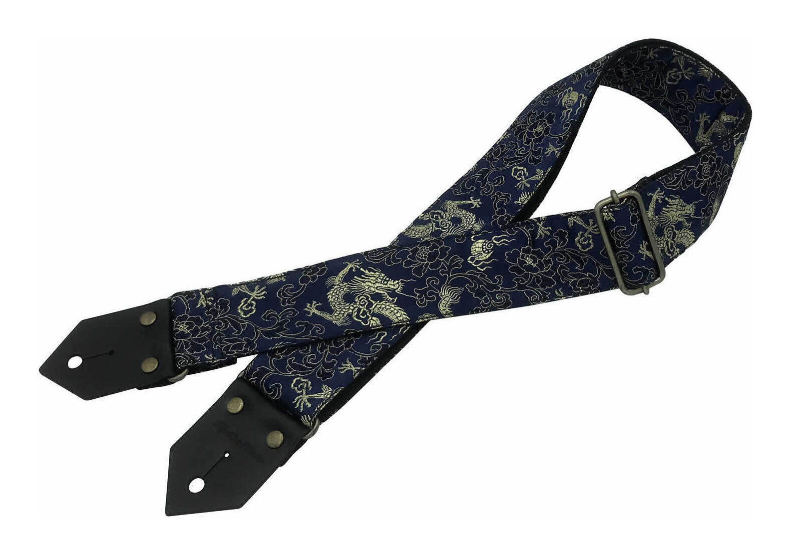 楽天市場】ドラゴンギターレザーエンド付きショルダーストラップ