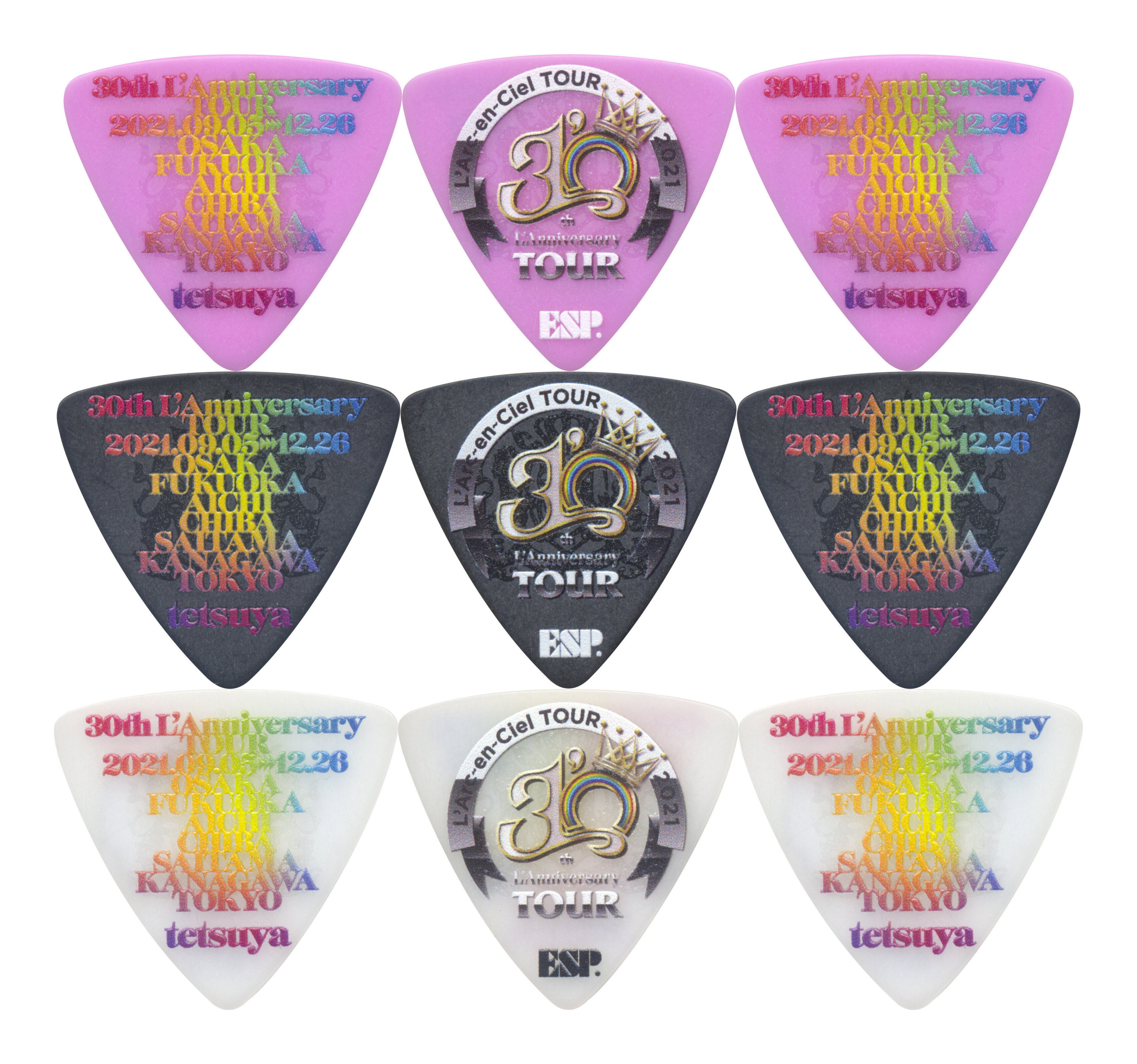 春夏新作モデル 楽天市場】ESP L Black/5枚セット PA-LT10-30th-L'Anniversary ギターアクセサリ