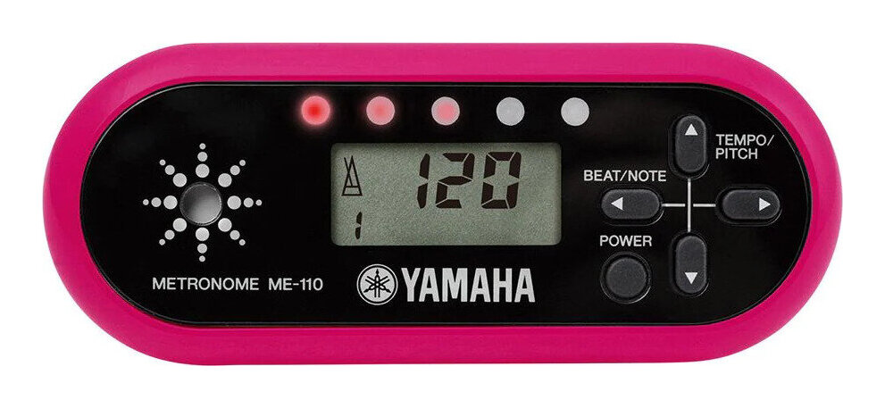 楽天市場】YAMAHA ME-340PF 発音ボタン付き 電子メトロノーム【送料無料】【smtb-TK】 : さくら山楽器