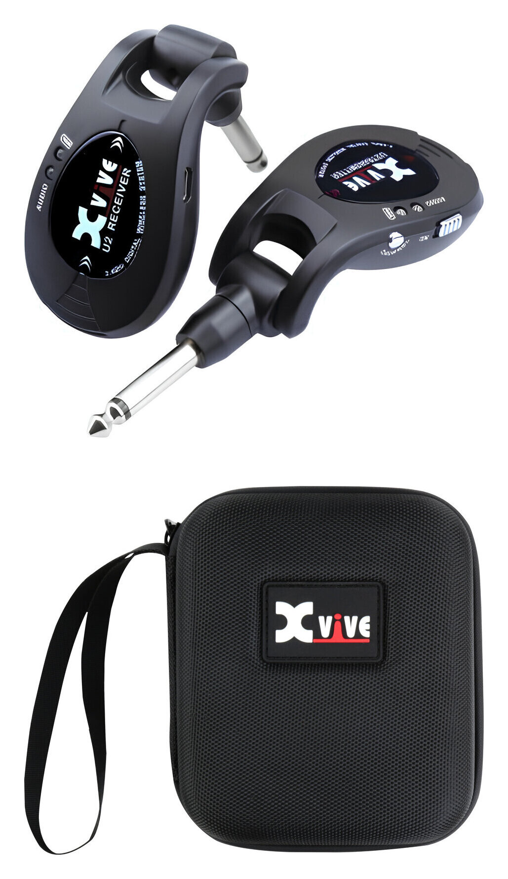 【楽天市場】Xvive XVU2/Black+XVCU2 2.4GHz デジタルワイヤレス・システム/純正ケース付【送料無料】：さくら山楽器